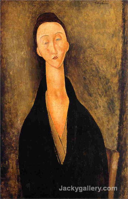 Lunia Czechowska by Amedeo Modigliani paintings reproduction